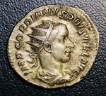 Roma - República Romana - Denário Aburia 132 a.C. - Prata 3,8gr - 19 mm - Marcus Aburius Geminus - GEM / M-ABVRI ROMA.