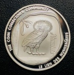 Rara Medalha da França Comemorativa 15º aniversário do Numista 2022 - Prata (.999) - 15,6 g - 30 mm - Proof FC.
