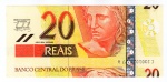 Cédula Do Brasil - Erro De Corte - 20 Reais 1ª Familia 2010 C-308 FE Serie Nº 3301 - Guido Mantega - Alexandre Tombini.