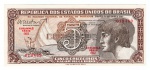 Cédula Do Brasil - 5 Cruzeiros Indio C-112 1962 - Series Nº 092 - 3ª Estampa FE.