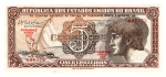 Cédula Do Brasil - 5 Cruzeiros Indio C-112 1962 - Series Nº 093 - 3ª Estampa FE.