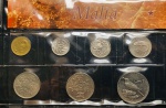 Set de Moedas Malta 1986-1998 - 1, 2, 5, 10, 25, 50 Centavos - 1 libra 1986 - Total 7 Moedas.