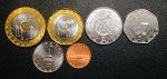 Set de Moedas Mauritânia - 1/5, 1, 2, 5, 10 e 20 Ouguiya 2018 - Período República Islâmica ( 1960-presente ) - Todas FC.