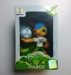 FIFA WORLS CUP BRASIL  - Brinquedo miniatura colecionável mascote  'Fuleco' da Copa do Mundo Brasil 2014. NOVO/ LACRADO. Em excelente estado de conservação, mas sem garantia futura. ATENÇÃO! Produto sendo vendido no estado conforme fotos. Testado ou não, diz respeito apenas no momento da catalogação. Questione todas as suas dúvidas antes de efetuar os lances, eles são IRREVOGÁVEIS e IRRETRATÁVEIS! Se necessário, solicitar mais fotos, vídeos ou perguntas para análise via e-mail contato.antig@gmail.com. Grato pelo contato.