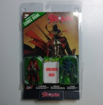 SPAWN  - Brinquedo miniatura colecionável dos personagens Gunslinger e Auger. LACRADO. Em excelente estado de conservação, mas sem garantia futura. ATENÇÃO! Produto sendo vendido no estado conforme fotos. Testado ou não, diz respeito apenas no momento da catalogação. Questione todas as suas dúvidas antes de efetuar os lances, eles são IRREVOGÁVEIS e IRRETRATÁVEIS! Se necessário, solicitar mais fotos, vídeos ou perguntas para análise via e-mail contato.antig@gmail.com. Grato pelo contato.