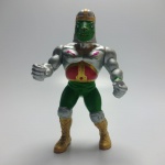 MANNIX DUAL FACE MONSTER  - Brinquedo miniatura do personagem Aligator Warrior, feito me plástico rígido e  produzido na década de 1990, medindo cerca de 13 cm. Em excelente estado de conservação, mas sem garantia futura. ATENÇÃO! Produto sendo vendido no estado conforme fotos. Testado ou não, diz respeito apenas no momento da catalogação. Questione todas as suas dúvidas antes de efetuar os lances, eles são IRREVOGÁVEIS e IRRETRATÁVEIS! Se necessário, solicitar mais fotos, vídeos ou perguntas para análise via e-mail contato.antig@gmail.com. Grato pelo contato.