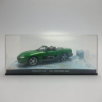 IXO JAGUAR XKR 007  -  Miniatura colecionável Jaguar XKR utilizado no filme 007 Um Novo Dia para Matar, em escala 1:43. Em excelente estado de conservação. ATENÇÃO! Produto sendo vendido no estado conforme fotos. Testado ou não, diz respeito apenas no momento da catalogação. Questione todas as suas dúvidas antes de efetuar os lances, eles são IRREVOGÁVEIS e IRRETRATÁVEIS! Se necessário, solicitar mais fotos, vídeos ou perguntas para análise via e-mail contato.antig@gmail.com. Grato pelo contato.