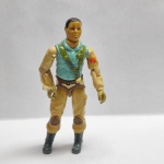 GI JOE / COMANDOS EM AÇÃO / CAPITÃO DOS ARES ESTRELA CIANTE 1987 - Marca e fabricante: Hasbro. Produto confeccionado em ABS, medindo cerca de 10 cm. Peça em excelente conservação, não possui acessório e embalagem, sem garantia futura.  ATENÇÃO! Produto sendo vendido no estado conforme fotos. Se necessário, solicitar mais fotos, vídeos ou perguntas para análise via e-mail contato.antig@gmail.com. Grato pelo contato.