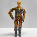 GI JOE / COMANDOS EM AÇÃO /  FREEFALL ACTION ORIGINAL - Marca e fabricante: Hasbro. Produto confeccionado em ABS, medindo cerca de 10 cm. Peça em excelente conservação, não possui acessório e embalagem, sem garantia futura.  ATENÇÃO! Produto sendo vendido no estado conforme fotos. Se necessário, solicitar mais fotos, vídeos ou perguntas para análise via e-mail contato.antig@gmail.com. Grato pelo contato.