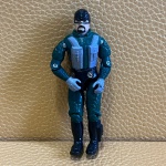 GI JOE / COMANDOS EM AÇÃO / Joe Aero Viper Z-25 Pilot 1989. ORIGINAL - Marca e fabricante: Hasbro. Produto confeccionado em ABS, medindo cerca de 10 cm. Peça em excelente estado de conservação, não possui acessório e embalagem.  ATENÇÃO! Produto sendo vendido no estado conforme fotos. Se necessário, solicitar mais fotos, vídeos ou perguntas para análise via e-mail contato.antig@gmail.com. Grato pelo contato.