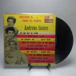 ANDREWS SISTERS SUCESSOS DE TODOS OS TEMPOS - Estado de conservação: CAPA- MB e MÍDIA - MB.  ATENÇÃO! Produto sendo vendido no estado conforme fotos. N(Novo) / MB(Muito Bom) / B(Bom) / M(Mediano) / R(Ruim). LPs podem ter pequenos riscos superficiais q possam causar chiados. Se necessário, solicitar mais fotos, vídeos ou perguntas para análise via e-mail contato.antig@gmail.com. Questione todas suas dúvidas antes de efetuar os lances, eles são IRREVOGÁVEIS e IRRETRATÁVEIS! Leia os Termos e Condições e a caixa de informações do leilão em Home no site www.antig.com.br dando ênfase nas Informações Importantes, ao efetuar o lance o arrematante concorda com Datas, Prazos e Regras da casa de leilões Antig.