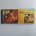 CD's BANDA EVA - Estado de conservação: CAPA- MB e MÍDIA - B.  ATENÇÃO! Produto sendo vendido no estado conforme fotos. N(Novo) / MB(Muito Bom) / B(Bom) / M(Mediano) / R(Ruim). LPs podem ter pequenos riscos superficiais q possam causar chiados. Se necessário, solicitar mais fotos, vídeos ou perguntas para análise via e-mail contato.antig@gmail.com. Questione todas suas dúvidas antes de efetuar os lances, eles são IRREVOGÁVEIS e IRRETRATÁVEIS! Leia os Termos e Condições e a caixa de informações do leilão em Home no site www.antig.com.br dando ênfase nas Informações Importantes, ao efetuar o lance o arrematante concorda com Datas, Prazos e Regras da casa de leilões Antig.