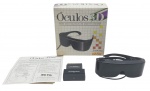 TECTOY - ÓCULOS 3D - Óculos 3D para uso exclusivo no Master System, feito de cristal líquido, desenvolvido com tecnologia japonesa. Contém óculos 3D e adaptador. Não testados, caixa com leves amassados e rasgos.
