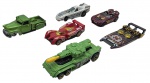 MATTEL / HOT WHEELS - Lote com 6 miniaturas Hot Wheels em escala 1:64. Diversos modelos, feitos de ferro com partes plásticas. Possuem pequenos detalhes e marcas de uso.