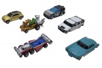 MAISTO - Lote com 6 miniaturas Maisto em escala 1:64. Diversos modelos, feitos de ferro com partes plásticas. Possuem pequenos detalhes e marcas de uso.