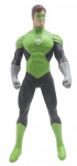 BANDEIRANTE - LANTERNA VERDE - Antigo boneco icônico da DC, o Lanterna Verde, feito pela empresa brasileira Bandeirante. Feito de plástico/vinil, com medida de 57cm. Articulado nos braços, pernas e cabeça. Possui desgastes e manchas.