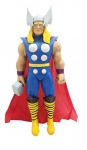 MIMO - THOR - Antigo boneco icônico da MARVEL,  Thor, feito pela empresa brasileira MIMO. Feito de plástico/vinil, com medida de 60cm. Articulado nos braços, pernas e cabeça. Possui desgastes e manchas, asas do elmo coladas.