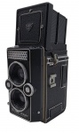 FRANKE & HEIDECKE-  ROLLEIFLEX MAGIC - Antiga câmera produzida pela empresa alemã Franke & Heidecke, utiliza filme de 120mm, possui lente Schneider-Kreuznach  Xenar 1:3,5/75. Anos 60. Não testada. Contém ínfimas marcas.