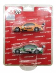 SCX COMPACT - SLOT RACING - Conjunto com 2 carros de Stock Car referenciando dois pilotos alemães, KAFFER e LA ROSA. Ambos em escala 1:43. Embalagem lacrada, origem espanhola.