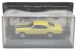 COLEÇÃO CARROS INESQUECÍVEIS DO BRASIL -CHEVROLET OPALA SS (1976) - Miniatura do icônico carro Chevrolet Opala SS (1976), em escala 1:43. Lacrado. Feito de ferro com partes plásticas e pneus de borracha. Acomodado em uma base de plástico com proteção em acrílico.