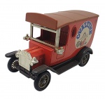 LLEDO DAYS GONE - Antiga miniatura de ferro com partes plásticas da Lledo, coleção Days Gone, feito na Inglaterra nos anos 80. Escala 1:50 / 1:64 (box scale). Retrata carro da Ovaltine. Pode conter ínfimas marcas.