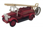 LLEDO DAYS GONE - Antiga miniatura de ferro com partes plásticas da Lledo, coleção Days Gone, feito na Inglaterra nos anos 80. Escala 1:50 / 1:64 (box scale). Retrata caminhão de bombeiros de Warrington. Pode conter ínfimas marcas.