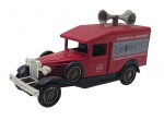 LLEDO - Antiga miniatura de ferro com partes plásticas da Lledo, coleção Days Gone, feito na Inglaterra nos anos 80. Escala 1:50 / 1:64 (box scale). Retrata carro da Standard Oil Announcer. Pode conter ínfimas marcas.