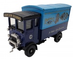 CORGI - CLASSICS - AEC 58 FORWARD CONTROL 5 TON CABOVER - Miniatura em escala 1:43, feita de ferro com partes plásticas, feita na década de 80 na Grã-Bretanha. Pode conter ínfimas marcas e desgastes.