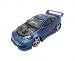 KENTOYS - HONDA INTEGRA TYPE-R - Miniatura de carro da Honda, modelo Integra Type-R, em escala 1:24, feita de ferro com partes plásticas, rodas livres, partes móveis e pneus de borracha.   Não testado, pode conter ínfimas marcas.