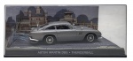 ALTAYA - 007 JAMES BOND CARS COLLECTION - ASTON MARTIN DB5 - THUNDERBALL - Miniatura do carro  do icônico personagem James Bond, o espião 007, o Aston Martin DB5 do filme Thunderball, em escala 1:43, feito em metal com partes plásticas, protegido em uma caixa expositora de acrílico com cenário embutido. Ano: 2008.