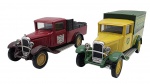 SOLIDO -  CITROËN C4F 1930 - Lote com 2 miniaturas da Solido, origem francesa, feitas de metal com partes plásticas, rodas livres e pneus de borracha. Escala 1:43. Pode conter ínfimas marcas ou desgastes.