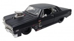 MAISTO - CHEVROLET CHEVELLE MALIBU SS - Miniatura em escala 1:24 do Chevrolet Chevelle Malibu SS. Feita em metal com partes plásticas, rodas móveis e pneus de borracha. Pode conter ínfimas marcas. Tampa do capô sai propositalmente.
