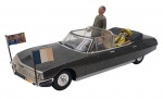 NOREV - CITROËN SM PRÉSIDENTIELLE - Anitga miniatura de origem francesa, retratando um carro presidencial  Escala 1:43, feita de metal com partes plásticas. Rodas livres e pneus de borracha. Ano 1989. Pode conter ínfimas marcas ou desgastes.