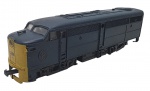 FRATESCHI - LOCOMOTIVA - Locomotiva em escala HO da Frateschi, feita no Brasil, feita em metal com plástico. Não testada. Possui ínfimos desgastes.