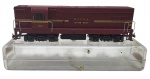 FRATESCHI - Locomotiva em escala HO da Frateschi, feita no Brasil, retratando locomotiva da RFFSA CENTRO-OESTE, feita em metal com plástico. Não testada.