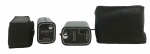 SANKYO - TRANSMISSOR DE RÁDIO CONTROLE e  RECEIVER - Lote com 2 peças, sendo um transmissor de rádio controle modelo ST-1, com função de transmitir sinal via rádio frequência, especificamente na faixa de 27.095MHz. Era muito usado em aeromodelos, carros de brinquedo, barcos e outros sistemas automatizados por rádio e um receptor de controle remoto sem fio antigo, modelo SR-1, que opera na frequência de 27.095MHz. Com função de converter consoles de videogame clássicos ou carrinhos de controle remoto para funcionar sem fios. Anos 70 -80. Não testados. Acompanham estojos originais.