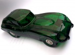 Vintage Coleção, Frasco de Perfume Jaguar Car Decanter, em Vidro, Avon, medindo 17,5 x 6cm. Marcas de reparo por baixo da tampa