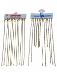 BIJUTERIAS, vinte e quatro (24) pulseiras confeccionadas em metal dourado de modelos, tamanhos e decorações distintas, maior medindo 23,5cm e menor 18cm.