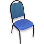CADEIRA EXECUTADA EM AÇO COM PINTURA EPÓXI, POSSUINDO ENCOSTO E ASSENTO ESTOFADOS EM TECIDO NA COR AZUL. MEDINDO 90 X 44 X 50 CM. APRESENTA MARCAS DO TEMPO, USO, DESGASTES E/OU PEQUENAS IMPERFEIÇÕES COMPATÍVEIS COM SUA UTILIZAÇÃO E ESTADO DE CONSERVAÇÃO, CONFORME FOTOS EXTRAS. INFORMAMOS AINDA QUE NÃO REALIZAMOS EMBALAGEM DE MÓVEIS, SENDO A RETIRADA, ACONDICIONAMENTO, PROTEÇÃO E TRANSPORTE DE TOTAL RESPONSABILIDADE DO ARREMATANTE E/OU TRANSPORTADOR CONTRATADO.