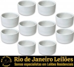 GLOBIMPORT - CONJUNTO DE RAMEKINS, MADE IN PORTUGAL, EXECUTADOS EM CERÂMICA ESMALTADA E VITRIFICADA COMPOSTO POR DEZ PEÇAS, MEDINDO 5 X 8 X 8 CM CADA. APRESENTAM MARCAS DO TEMPO, USO E PEQUENAS IMPERFEIÇÕES SUPERFICIAIS COMPATÍVEIS COM SUA UTILIZAÇÃO E ESTADO DE CONSERVAÇÃO, CONFORME FOTOS EXTRAS. ESCLAREÇA TODAS AS DÚVIDAS ANTES DE EFETUAR SEU LANCE, QUE SERÁ CONSIDERADO IRREVOGÁVEL E IRRETRATÁVEL. CONSULTE PREVIAMENTE OS TERMOS E CONDIÇÕES DISPONÍVEIS NO SITE. CCONTATO (21) 98264-3000.