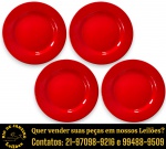 CONJUNTO, PARTE DE SERVIÇO DE JANTAR, EXECUTADO EM PORCELANA ESMALTADA E VITRIFICADA COMPOSTO POR QUATRO PRATOS RASOS, MEDINDO 27 CM CADA. APRESENTAM MARCAS DO TEMPO, USO E PEQUENAS IMPERFEIÇÕES SUPERFICIAIS COMPATÍVEIS COM SUA UTILIZAÇÃO E ESTADO DE CONSERVAÇÃO, CONFORME FOTOS EXTRAS. ESCLAREÇA TODAS AS DÚVIDAS ANTES DE EFETUAR SEU LANCE, QUE SERÁ CONSIDERADO IRREVOGÁVEL E IRRETRATÁVEL. CONSULTE PREVIAMENTE OS TERMOS E CONDIÇÕES DISPONÍVEIS NO SITE. CONTATO (21) 98264-3000.