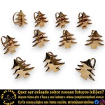 CONJUNTO PARA MESA POSTA COM BASE EM ARGOLA METÁLICA, ENCABEÇADA POR ORNAMENTO EM FORMATO ESTILIZADO DE ÁRVORE DE NATAL (PINHEIRO), COMPOSTO POR OITO (8) ARGOLAS PARA GUARDANAPOS, MEDINDO 5 X 4 CM CADA. APRESENTAM MARCAS DO TEMPO, USO E PEQUENAS IMPERFEIÇÕES SUPERFICIAIS COMPATÍVEIS COM SUA UTILIZAÇÃO E ESTADO DE CONSERVAÇÃO, CONFORME FOTOS EXTRAS. ESCLAREÇA TODAS AS DÚVIDAS ANTES DE EFETUAR SEU LANCE, QUE SERÁ CONSIDERADO IRREVOGÁVEL E IRRETRATÁVEL. CONSULTE PREVIAMENTE OS TERMOS E CONDIÇÕES DISPONÍVEIS NO SITE. CONTATO (21) 98264-3000.