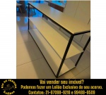 APARADOR ESTANTE MULTIUSO, DESIGN INDUSTRIAL EM ESTILO SERRALHERIA, ESTRUTURA METÁLICA PERIMETRAL (SKELETON) COM ACABAMENTO EM PINTURA EPÓXI, INTEGRADA A TRÊS NÍVEIS DE PRATELEIRAS AMPLAS EM MDF COM REVESTIMENTO MELAMÍNICO, MEDINDO 88 X 167 X 48 CM. APRESENTA MARCAS DO TEMPO, USO, DESGASTES E/OU PEQUENAS IMPERFEIÇÕES COMPATÍVEIS COM SUA UTILIZAÇÃO E ESTADO DE CONSERVAÇÃO, CONFORME FOTOS EXTRAS. INFORMAMOS AINDA QUE NÃO REALIZAMOS EMBALAGEM DE MÓVEIS, SENDO A RETIRADA, ACONDICIONAMENTO, PROTEÇÃO E TRANSPORTE DE TOTAL RESPONSABILIDADE DO ARREMATANTE E/OU TRANSPORTADOR CONTRATADO. ESCLAREÇA TODAS AS DÚVIDAS ANTES DE EFETUAR SEU LANCE, QUE SERÁ CONSIDERADO IRREVOGÁVEL E IRRETRATÁVEL. CONSULTE PREVIAMENTE OS TERMOS E CONDIÇÕES DISPONÍVEIS NO SITE. CONTATO (21) 98264-3000.