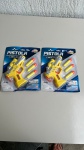 BRINQUEDOS – Lote contendo 2 pistolas lança dardo, marca Royal Toys, cada pistola vem acompanhada de 3 dardos de espuma. Recomendado para crianças acima de 3 anos. Produto novo, nunca usado,na embalagem original.