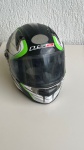 DIVERSOS - Capacete marca LS2 tamanho 58, com viseira solar embutida. Com marcas de uso e lascas.