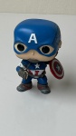 COLECIONISMO - Boneco original Funko Bobblehead modelo Capitão América, em bom estado.