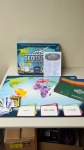 BRINQUEDOS - Jogo de tabuleiro Geomundo completo em bom estado.