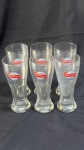 VIDRO - Conjunto de 6 tulipas de 500ml do restaurante Bubba Gump New York Times Square.
