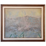 PAULO GAGARIM (São Petesburgo, Rússia, 1885 - Rio de Janeiro, 1980)  Paineiras em Flor. Óleo s/ tela. Ass. cie. 65 x 81 cm (MI). 82 x 97 cm (ME). Pintor russo radicado no Brasil, onde ganhou reconhecimento pelas pinturas de paisagens e marinhas brasileiras.