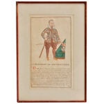 Retrato de Dom Jerónimo de Azevedo, uma figura histórica marcante do Império Colonial Português. Este retrato pertence ao célebre manuscrito iluminado "Lyvro das Plataformas das Fortalezas da India", produzido pelo polímata, cartógrafo e escritor lusodescendente Manuel Godinho de Erédia. Ele é representado trajando uma armadura ornamentada típica do século XVII com gola de rufo, segurando um bastão de comando que simboliza sua autoridade militar e administrativa sobre os territórios ultramarinhos portugueses na Ásia. Guache. 34 x 18 cm (MI). 47 x 33 cm (ME). Atuou como o 2º Governador do Ceilão Português (atual Sri Lanka) entre 1594 e 1612 e, posteriormente, como o 20º Vice-rei da Índia Portuguesa de 1612 a 1617. Litografia aquarelada do período de Ouro do domínio Portugues mundo
